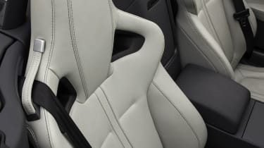 2013 Jaguar F-type V6 S leather sports seats