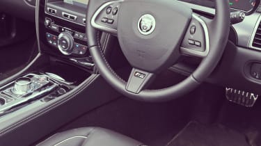 Jaguar XKR-S Convertible interior