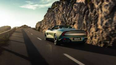 Aston Martin Vanquish Volante rear
