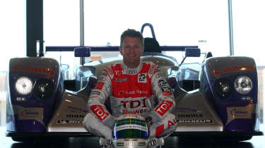 Audi&#039;s Allan Mcnish at Le Mans 24 hours