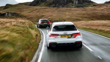 BMW M5 CS v Audi RS6 GT