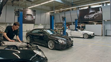HWA factory, Mercedes Black Series cars