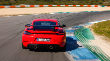 Porsche 718 Cayman GT4 RS – rear tracking bolt