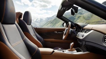 2012 BMW Zagato Roadster sports seats