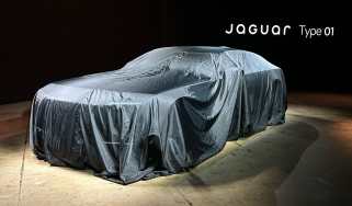 Jaguar Type 01 under cover