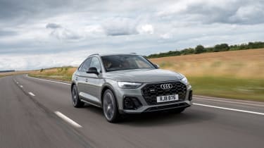 Audi SQ5 Sportback 2021 – front tracking2