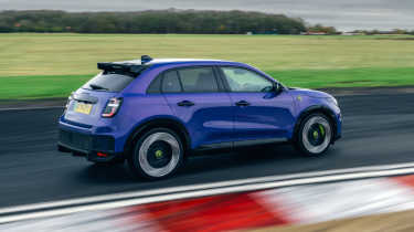 Abarth 600e rear