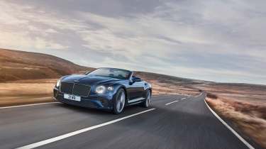 Bentley Continental GT Convertible Speed – front tracking