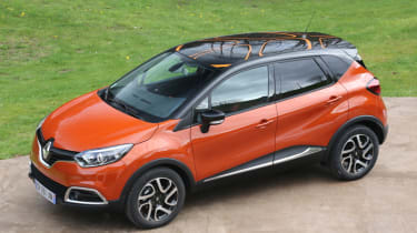 2013 Renault Captur orange and black