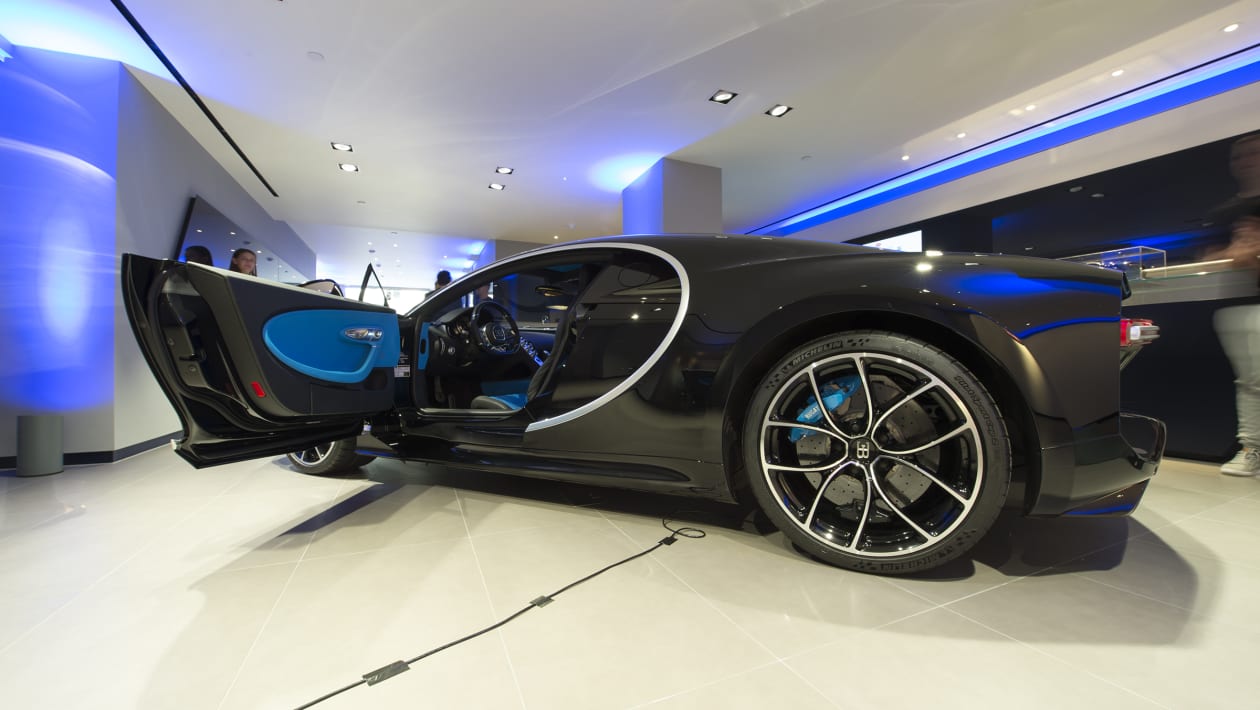Here's what it's like inside the UK's first Bugatti Chiron showroom | evo