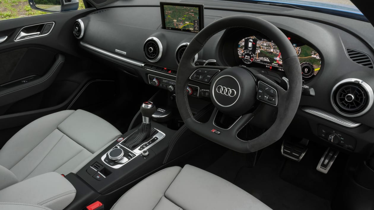 Audi RS3 review interior and tech 2024 evo