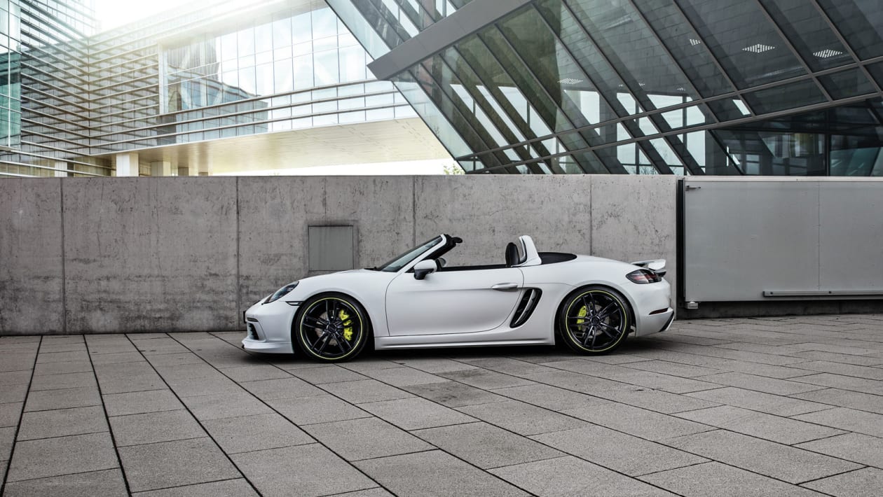 TechArt releases new front axle lift system for Porsche 718 Boxster and