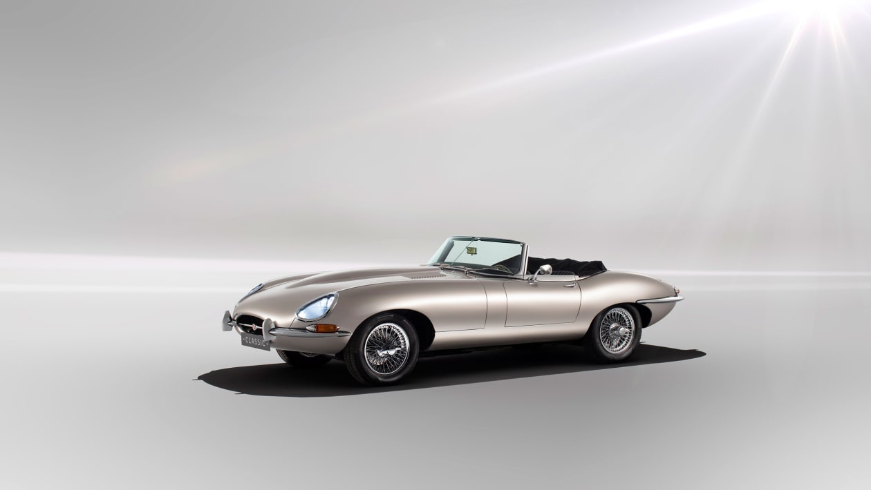 Jaguar type e clearance electric
