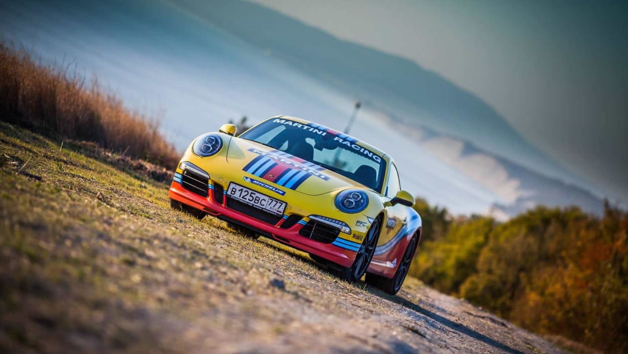 Porsches flaunt Martini Racing livery for Sochi photoshoot | evo