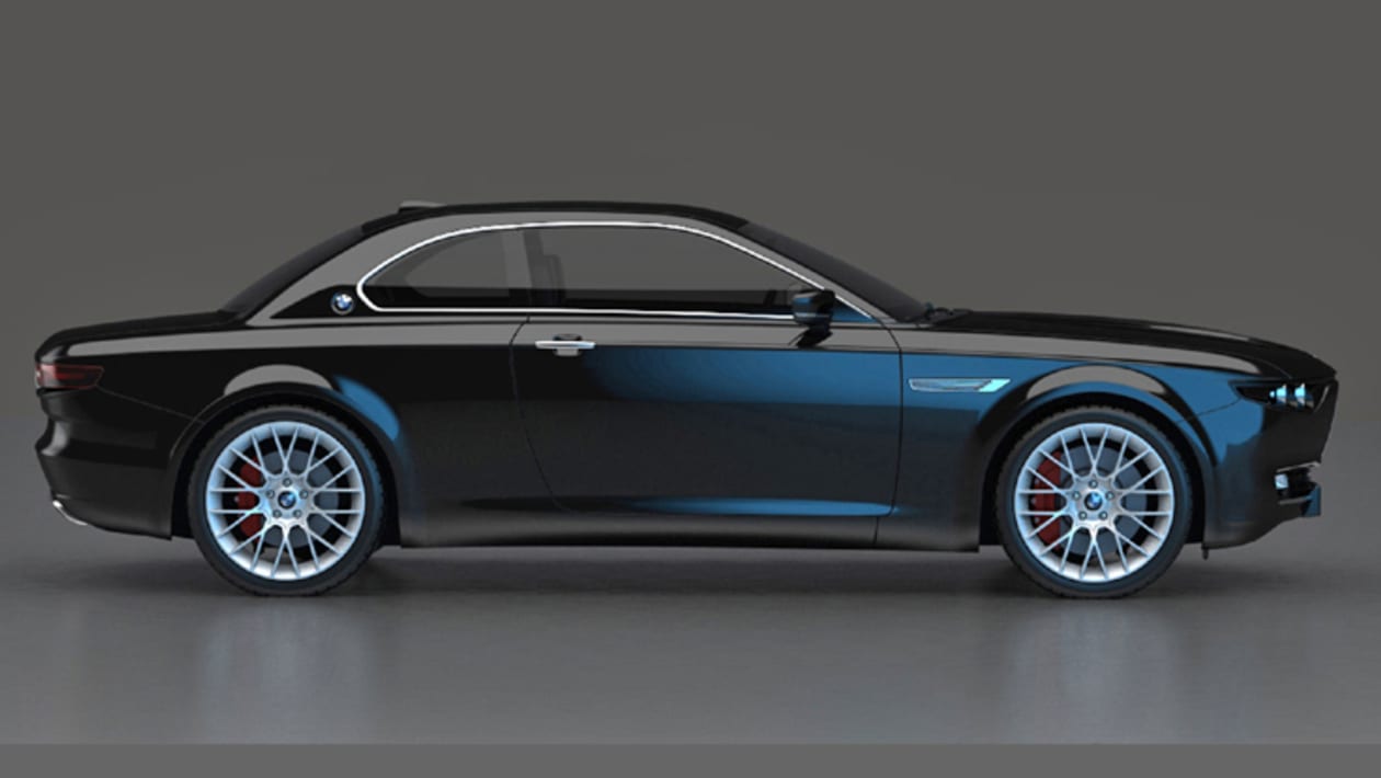 BMW CS Vintage Concept remakes 3.0CS evo