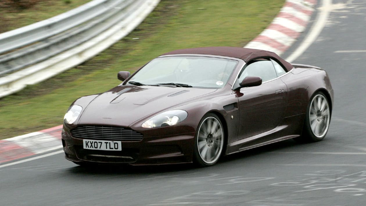 Aston Martin db9 трековая