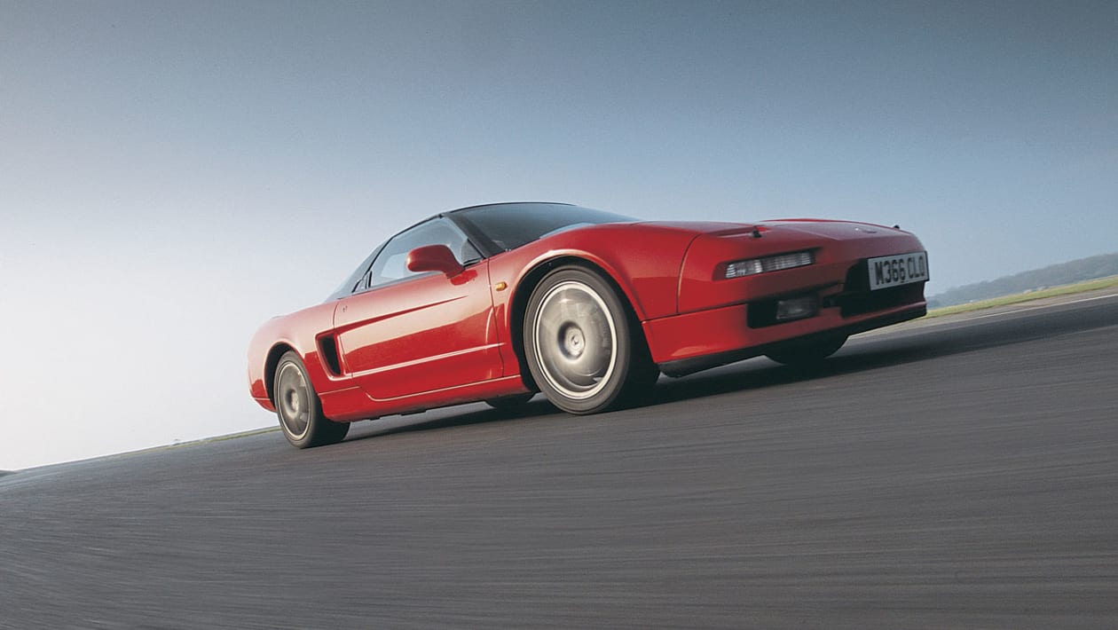 NSX revisited, Ayrton Senna drives the original car at Suzuka