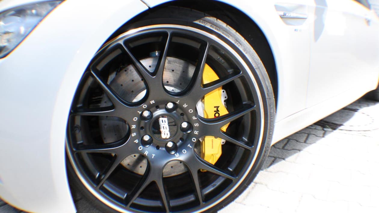 Brake upgrade for BMW M3 evo