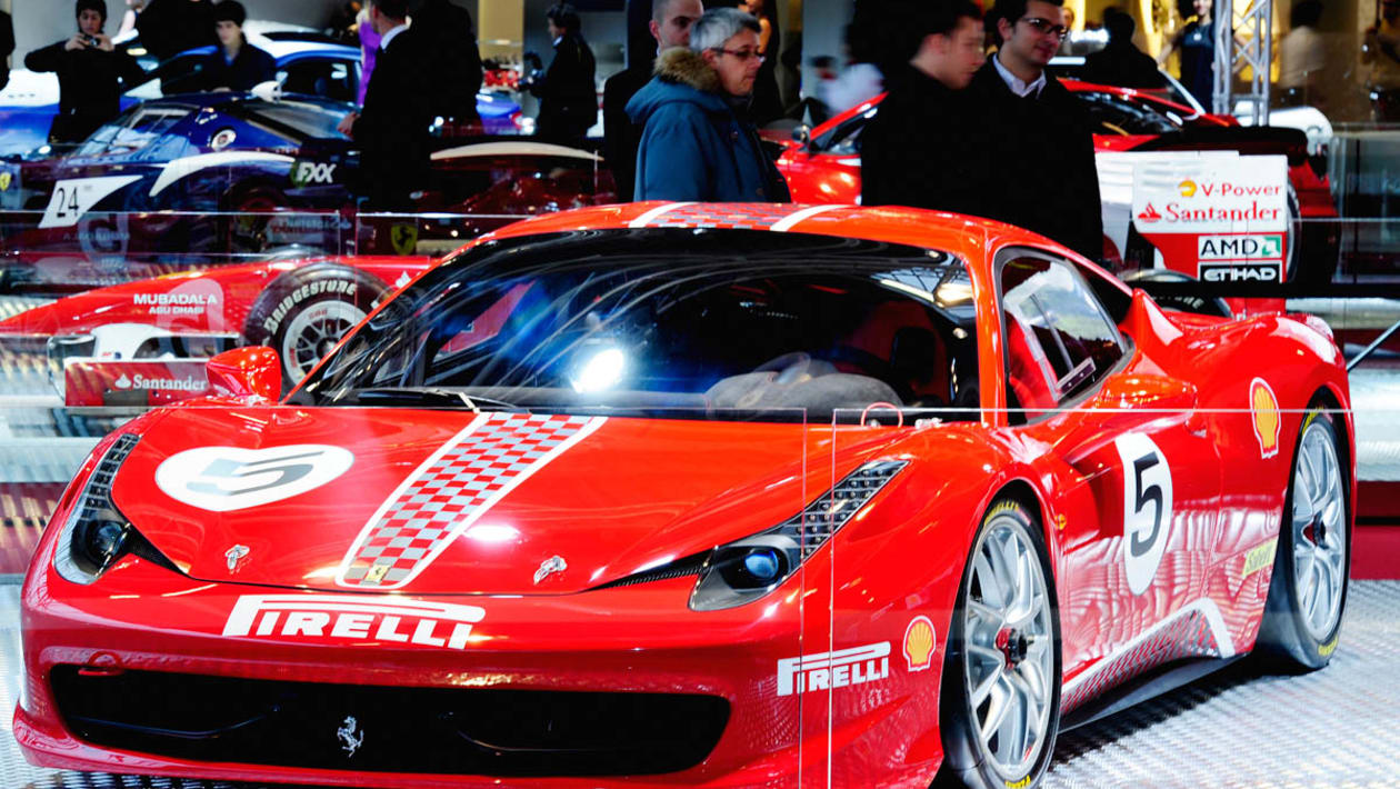 Ferrari 458 Challenge racing supercar | evo