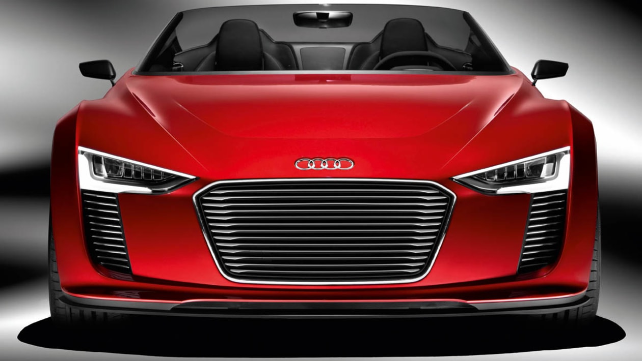 New Audi e tron Spyder revealed evo