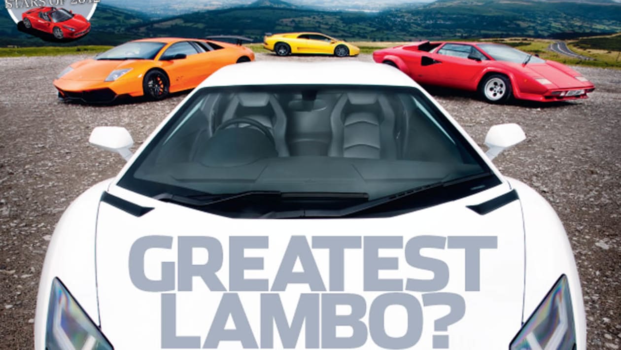 Aventador v Murcielago v Diablo v Countach, Jaguar CX16 evo