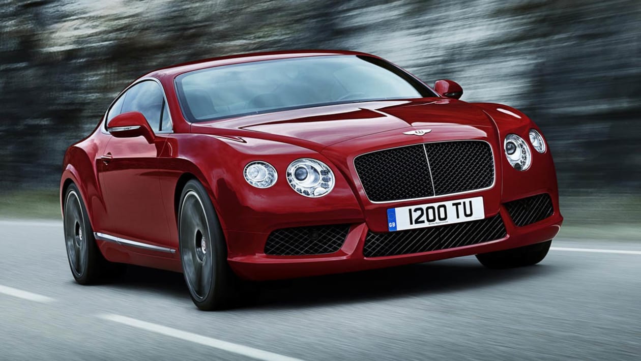 Как выглядит машина bentley Bentley Continental GT gets a V8 engine evo