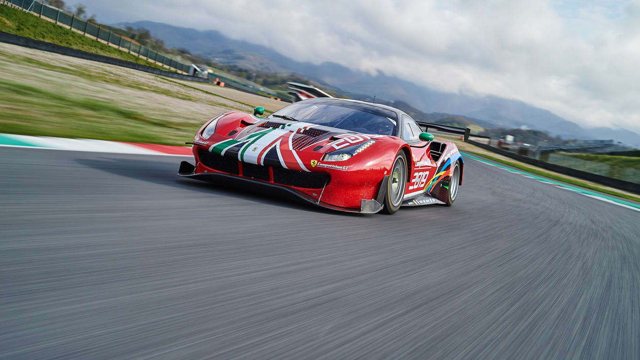 Driving a Ferrari 488 GT3 Richard Meaden drives the racer that