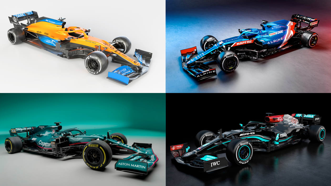 2021 Formula 1 cars revealed – AMG Petronas, Alpine F1 and Aston Martin ...