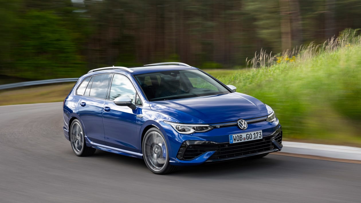 New Mk8 Volkswagen Golf R estate revealed – pictures | evo