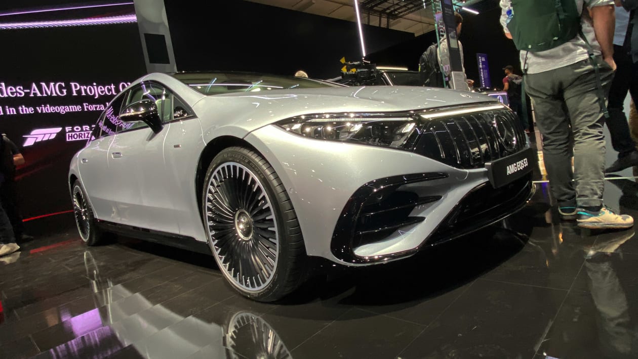 Mercedes-AMG EQS53 debuts in Munich – takes aim at the Tesla Model S Plaid