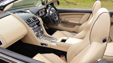 Aston Martin Virage Volante interior