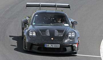 Porsche mule Nürburgring