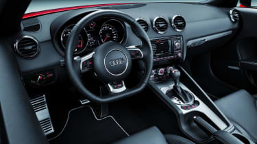 Audi TT RS Plus interior dashboard