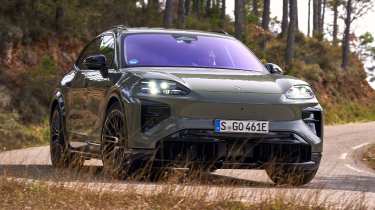 Porsche Cayenne Electric front