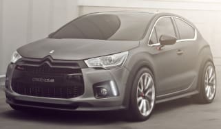 Citroen DS4 Racing concept car matt grey