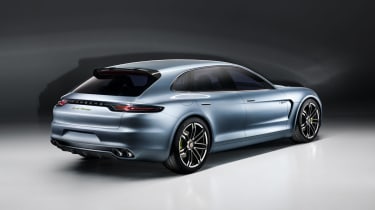 Porsche Panamera Sport Turismo at the Paris show