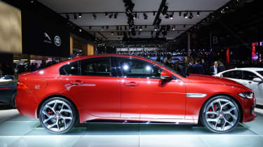 Jaguar XE side profile