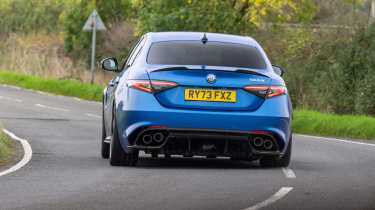 Alfa Romeo Giulia Quadrifoglio – rear