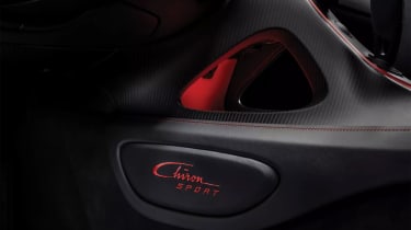 Bugatti Chiron Sport – interior