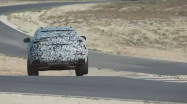 Lamborghini Urus spy - rear