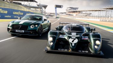 Bentley Continental GT Le Mans Collection – twin tracking