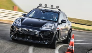 electric Porsche Macan prototypes