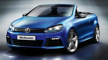 Volkswagen Golf R and Golf GTI cabriolets