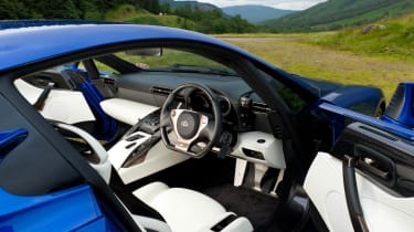 Lexus LFA tribute video cream leather interior