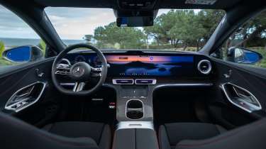 Mercedes C-class interior