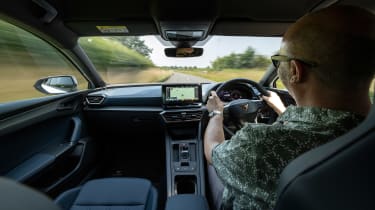 Cupra Leon 300 FF – interior driving