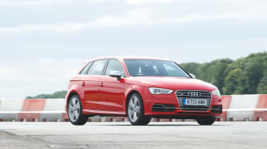 Audi S3 front angle