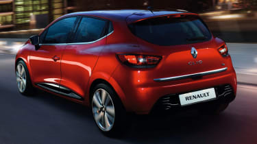 2012 Renault Clio rear driving action