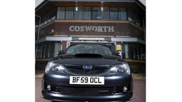 Subaru Impreza Cosworth nose mid