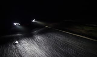 Audi R8 LMX night drive - lights